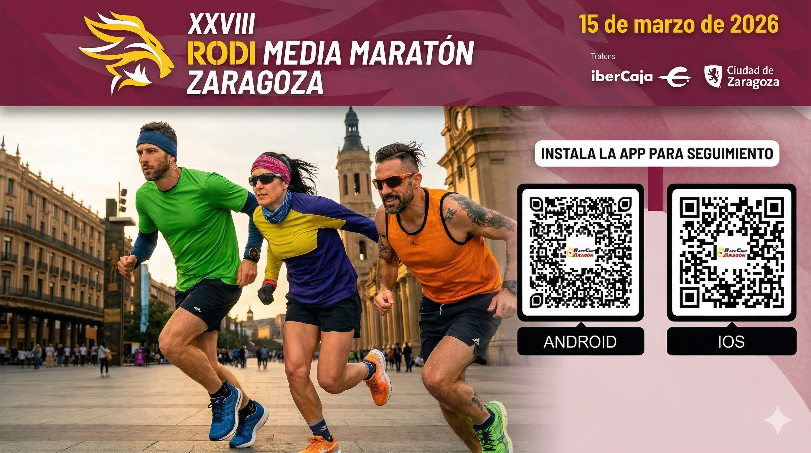 Sigue la Rodi Media Maratón al minuto con la app oficial