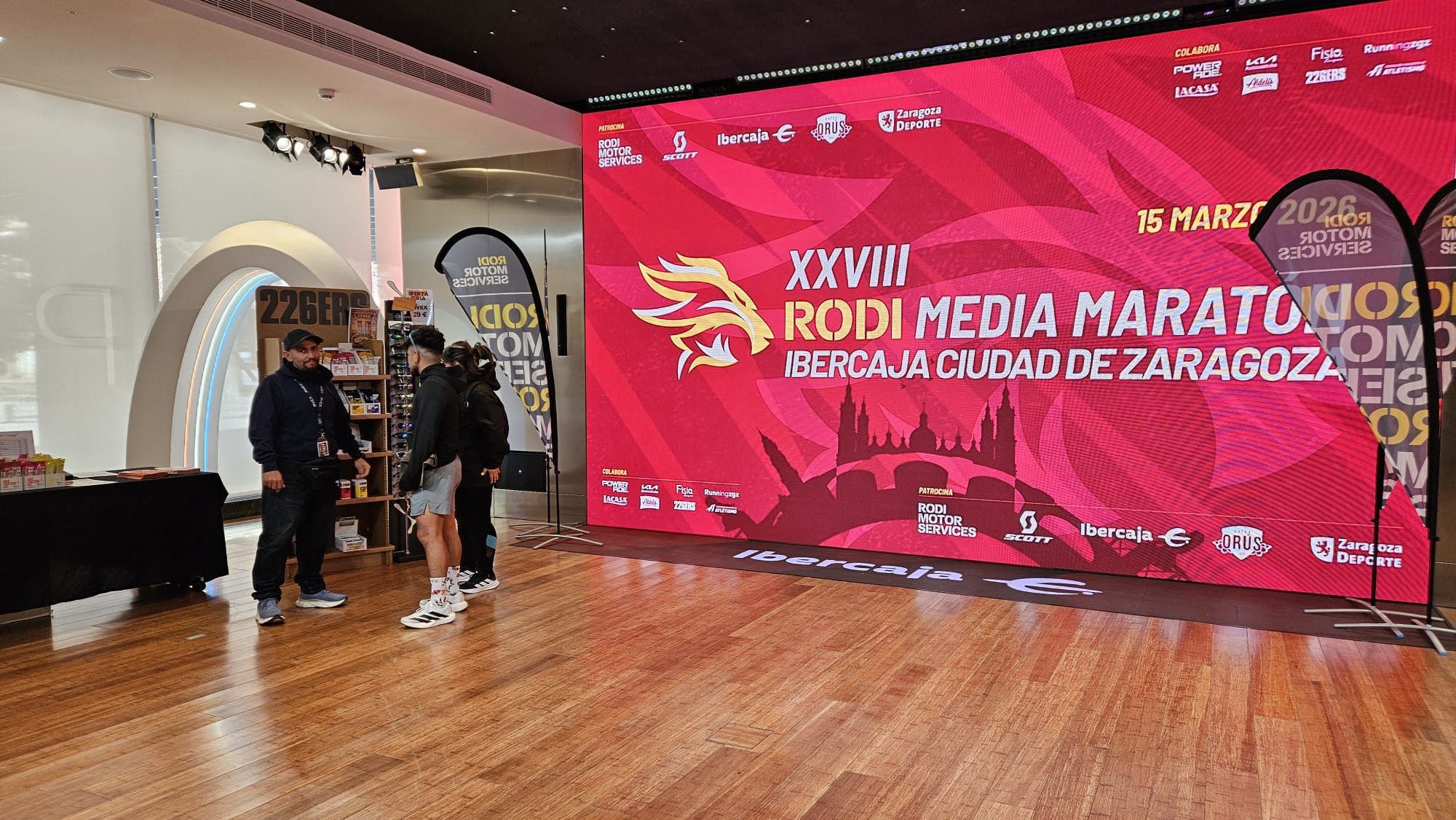 ¡La Rodi Media Maratón de Zaragoza arranca con la recogida de dorsales!
